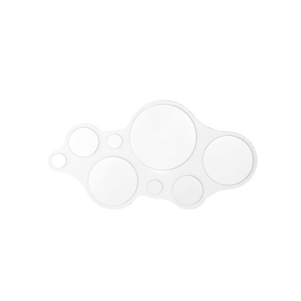 Acquista online BUBBLES optical white wall mirror set 98 cm Connubia Calligaris